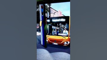 Bus Crash at Central Bus Station. Bus Simulator 21. #short