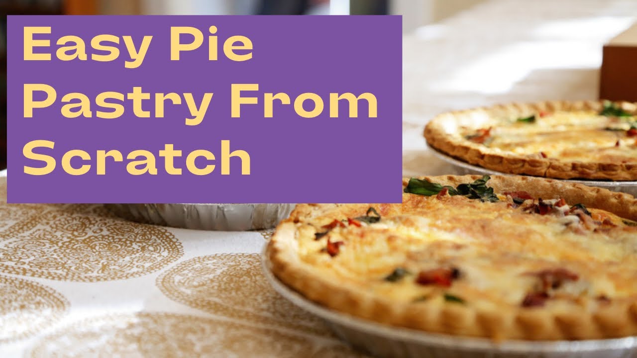 Quick and Easy Delicious Homemade Flaky Pie Crust How To YouTube