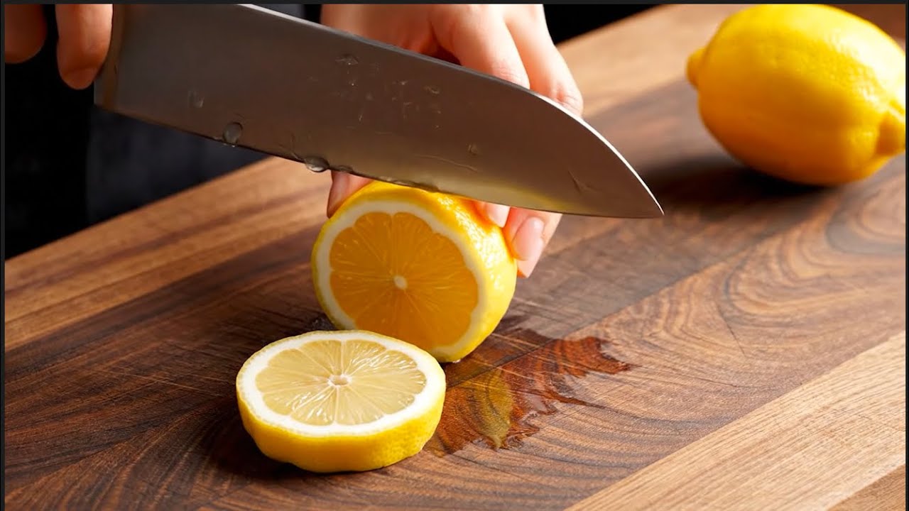 CUTTING FRUIT ON A WOOD BOARD - ASMR 10 MINUTES COMPILATION