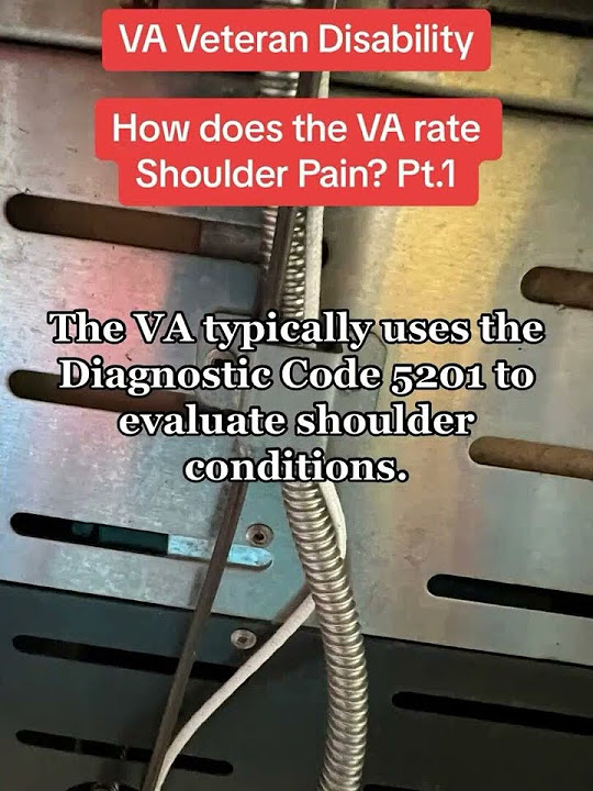 Va veteran disability how does the va rate shoulder pain pt 1 youtube