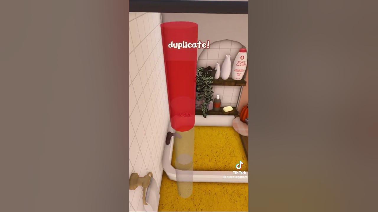 How to make custom shower curtains to bloxburg credits to bloxburgghost on tiktok