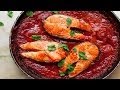 Как жарить рыбу с томатным соусом. | How to fry fish with tomato sauce.