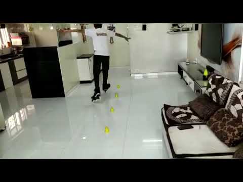 HEEL TOE OLIVER - INLINE FREESTYLE SKATING. LEVEL-3 TRICK. SLALOM.