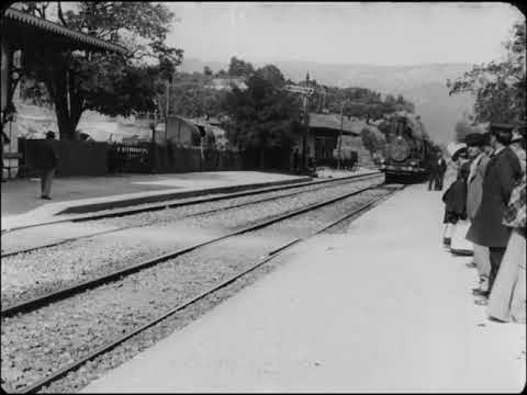 [hd,-60-fps,-sound]-arrival-of-a-train-at-la-ciotat-|-the-lumière-brothers-|-1896-|-first-film
