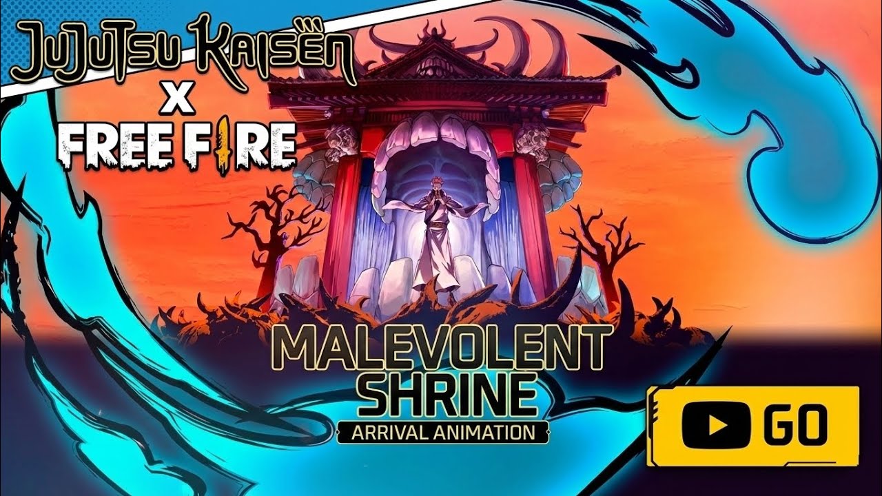 Sukuna Arrival Animation😱Malevolent Shrine in | FF Unlock |FF New Event Today |Free Fire New Event