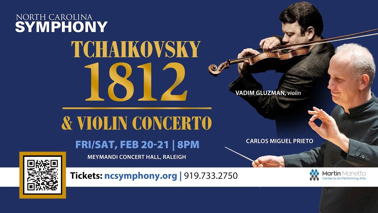 Tchaikovsky 1812 & Violin Concerto with Guest Soloist Vadim Gluzman