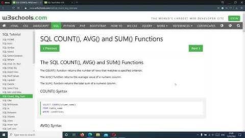 ภาษา SQL - ตอนที่ 15 - SQL COUNT AVG  SUM  หาผลรวมสินค้า ค่าเฉลี่ยราคาสินค้า จำนวนสินค้า ตามหมวดหมู่