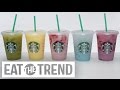 How to Make Starbucks Rainbow Drinks | Eat the Trend