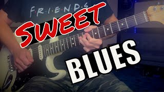 Sweet Groove Blues Guitar Backing Track (A) chords