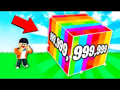 I Merged a MAX LEVEL BLOCK In Roblox Merge Simulator!