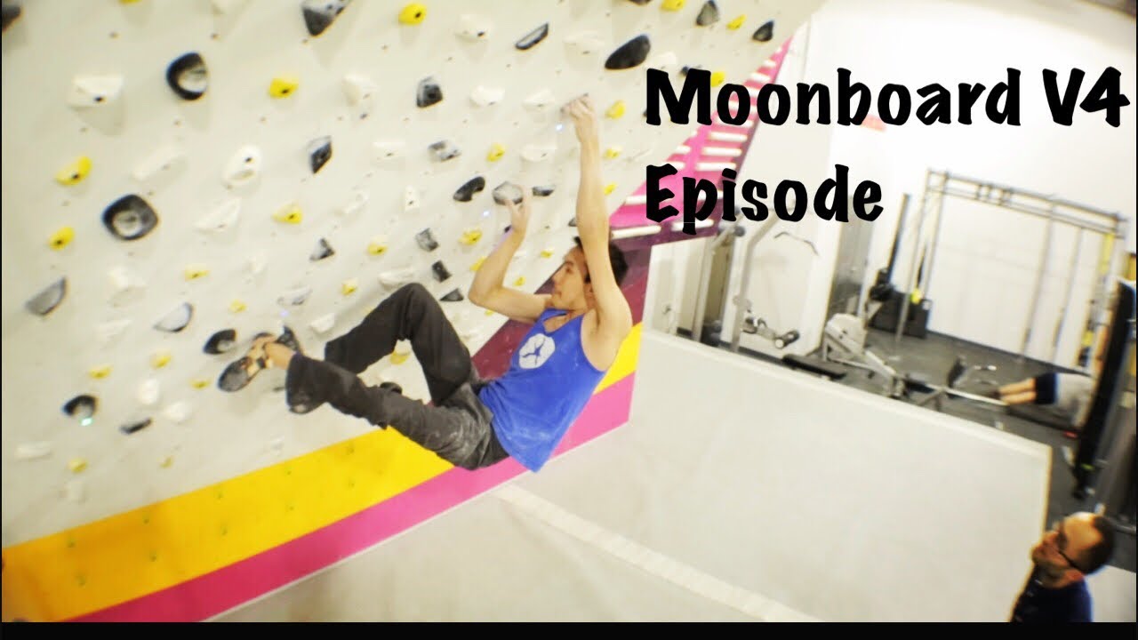Moonboard V4’s and Gym Climbing Comparison YouTube
