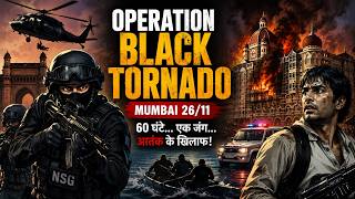 Operation Black Tornado | Mumbai 26/11 Attack | NSG Commando Full Story in Hindi | 2D Animation