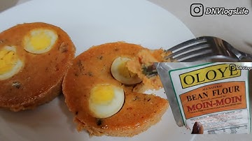 Moin Moin Recipe with Bean Flour