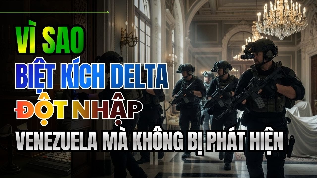 Cách Biệt Kích Delta Đột Nhập Venezuela Mà Không Bị Phát Hiện