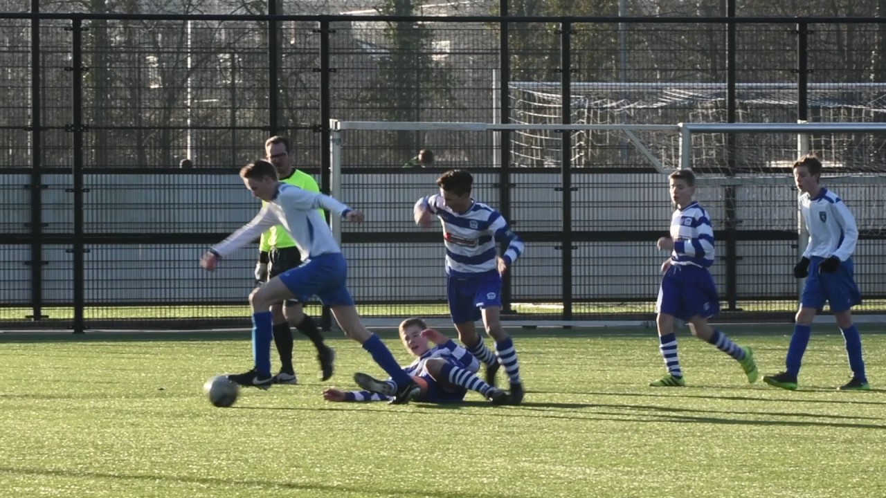 cvv Zwervers JO15-1 - VV OLIVEO JO15-1 oefenwedstrijd