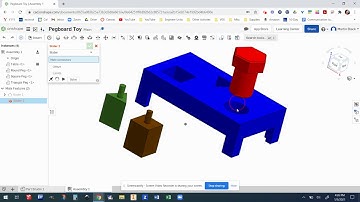 Onshape - Pegboard Toy Assembly