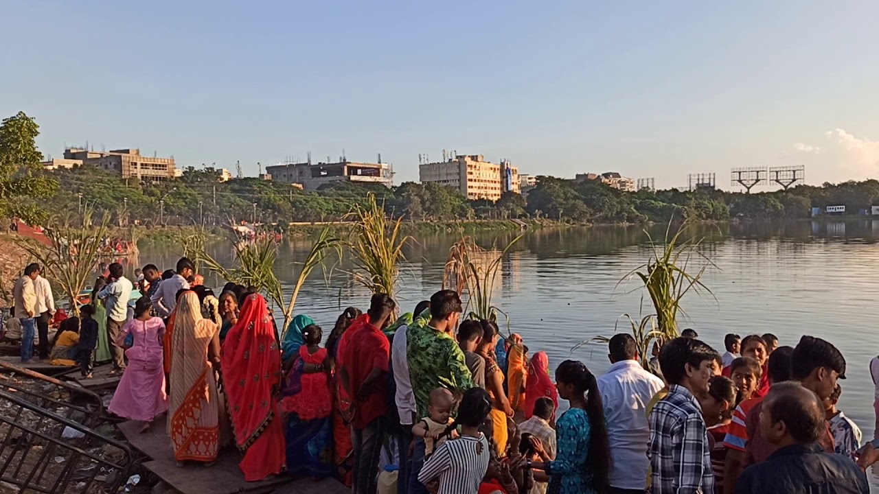 Hyderabad Chhath Puja 2019 At Sanjeevaiah Park YouTube