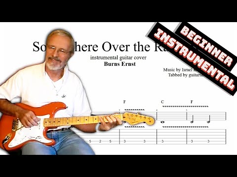 Burns Ernst - Over The Rainbow TAB - guitar instrumental tabs (PDF + Guitar Pro)