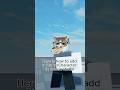 How to make a StarterCharacter in roblox studio!