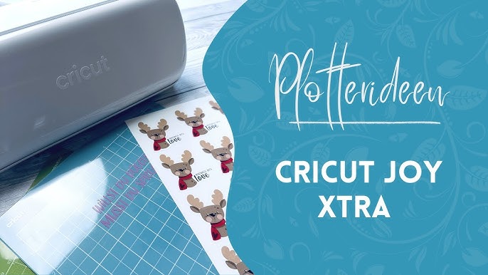 Cricut Joy Xtra Review and Demonstration with PRINT AND CUT for Making  Stickers 