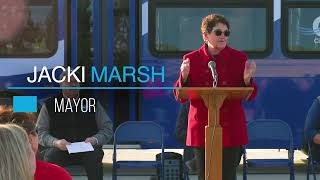 Transit Center Ribbon Cutting Ceremony