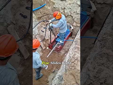 Why Do Pipes Have This Strange End?#Pipeline #Construction #Engineering