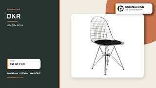 DKR Dining Chair | Dimensions & Details | Dominidesign DKR Dining Chair | Dimensions & Details | Dominidesign