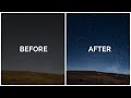 How to Edit AMAZING Photos of the Stars in Adobe Lightroom in Less Than 5 Minutes | Josh Allan Films