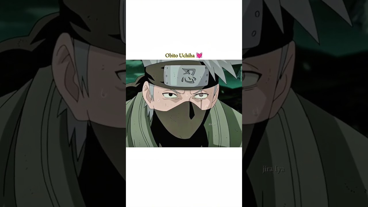 obito and Kakashi rin sad movment 