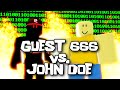 Guest 666 Vs John Doe A Roblox Short Film