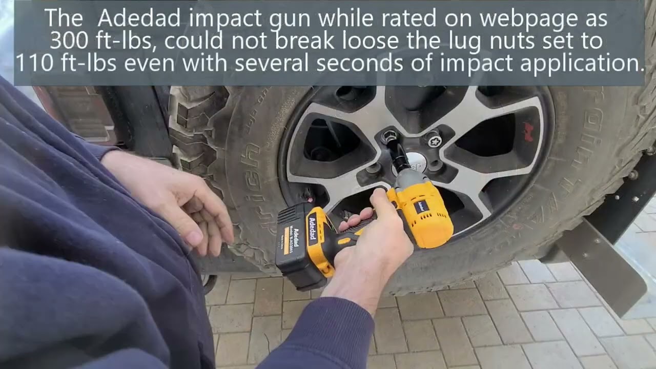 Adedad 20V Brushless 1/2 inch Cordless Impact Wrench with Battery, Fast  Charger, LED Light - 240 ft-lbs Torque 3000 RPM