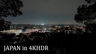 4K・ Night Aobadai  Yokohama walk・4K HDR