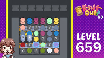 Knit Out Level 659 Solution Walkthrough