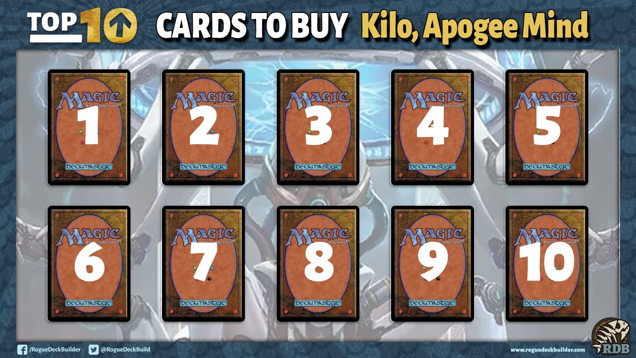 Увеличьте свою прибыль! 10 лучших карт для покупки в Kilo, Apogee Mind