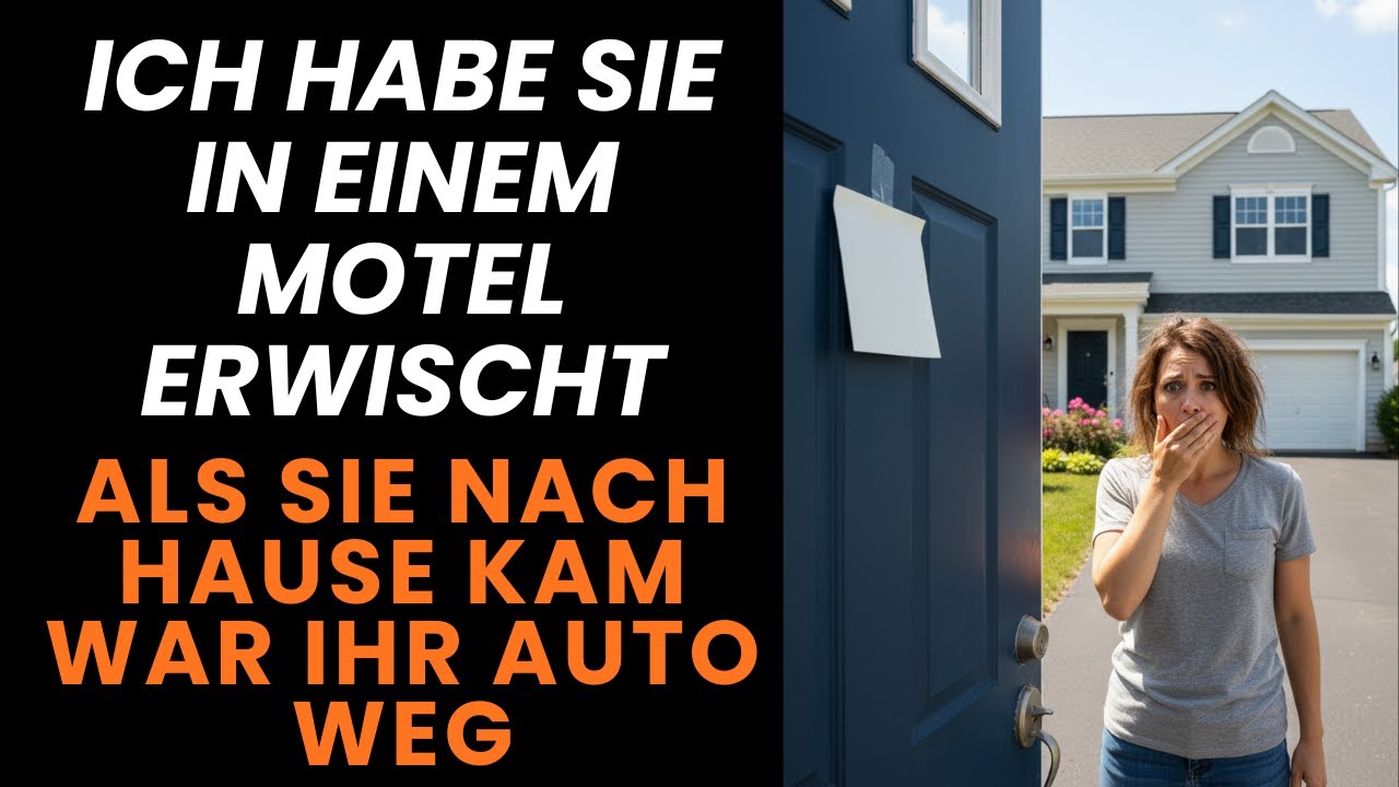Als sie zurückkam, war alles anders – ihr Auto war weg