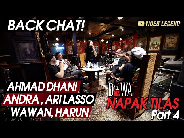 BACKCHAT! AHMAD DHANI,ARI LASSO,ANDRA,WAWAN,HARUN - @Dewa19 Sesi Rekaman [PART 4] class=