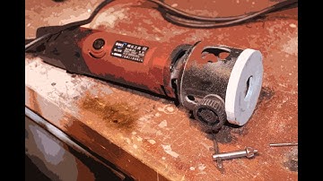 Grinder hack.  - Die grinder Multitool- Part 1. Router / Shaping platform.