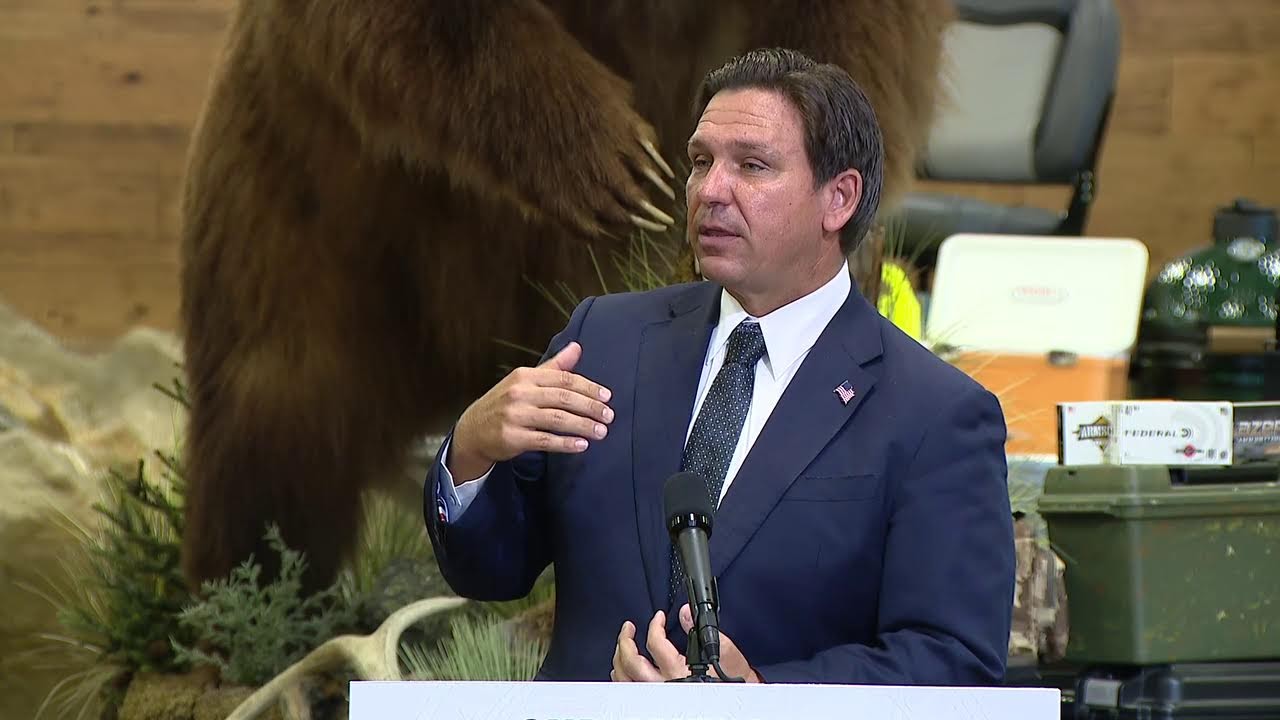 Live: Gov. DeSantis news conference in Plant City