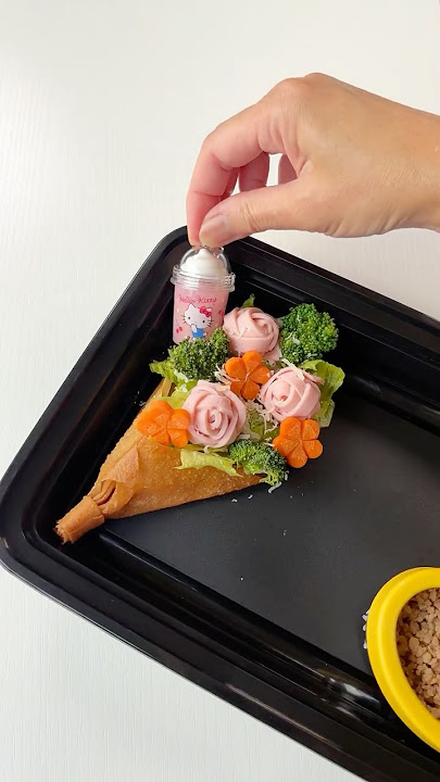 ASMR🎧Happy Birthday Bento for My Sister🎂💐#asmr #lunch #birthday