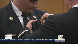 City fire promotional ceremony