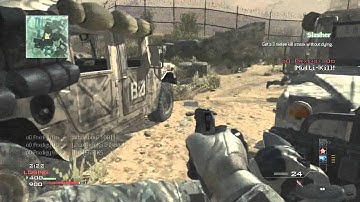 First MW3 "All or Nothing" knife Multi-Kill!