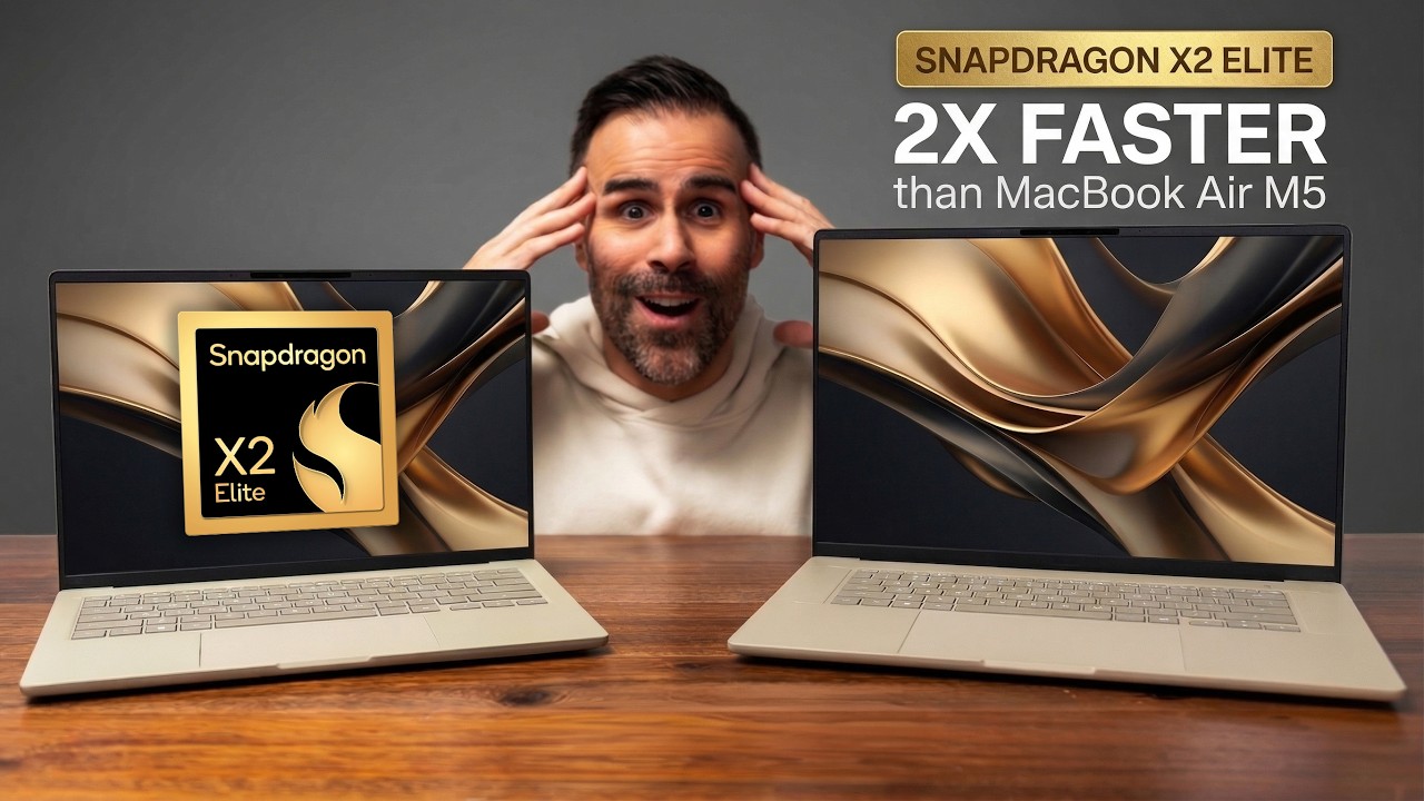 Snapdragon X2 Elite is HERE — 2X Faster Than the M5 MacBook Air