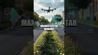 Bees In the Skyways AI Orchestrates Urban Pollinators