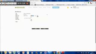 Challengeize - How To Register A Workout With No Route On Endomondo