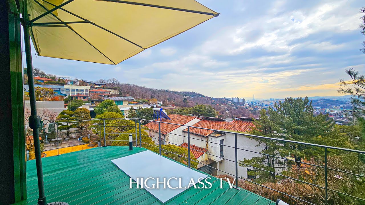 (매매 45억) 성북동 단독주택, 탁트인 전망이 최고인 집