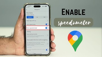 How To Turn On Speedometer On Google Maps On iPhone! (2025)