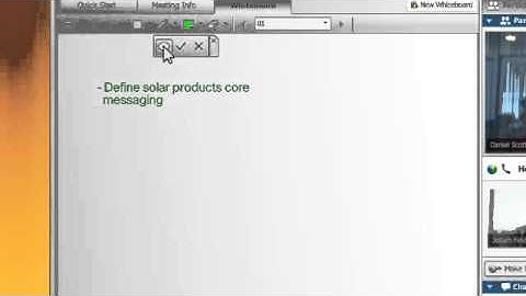 Cisco WebEx: Share a Whiteboard