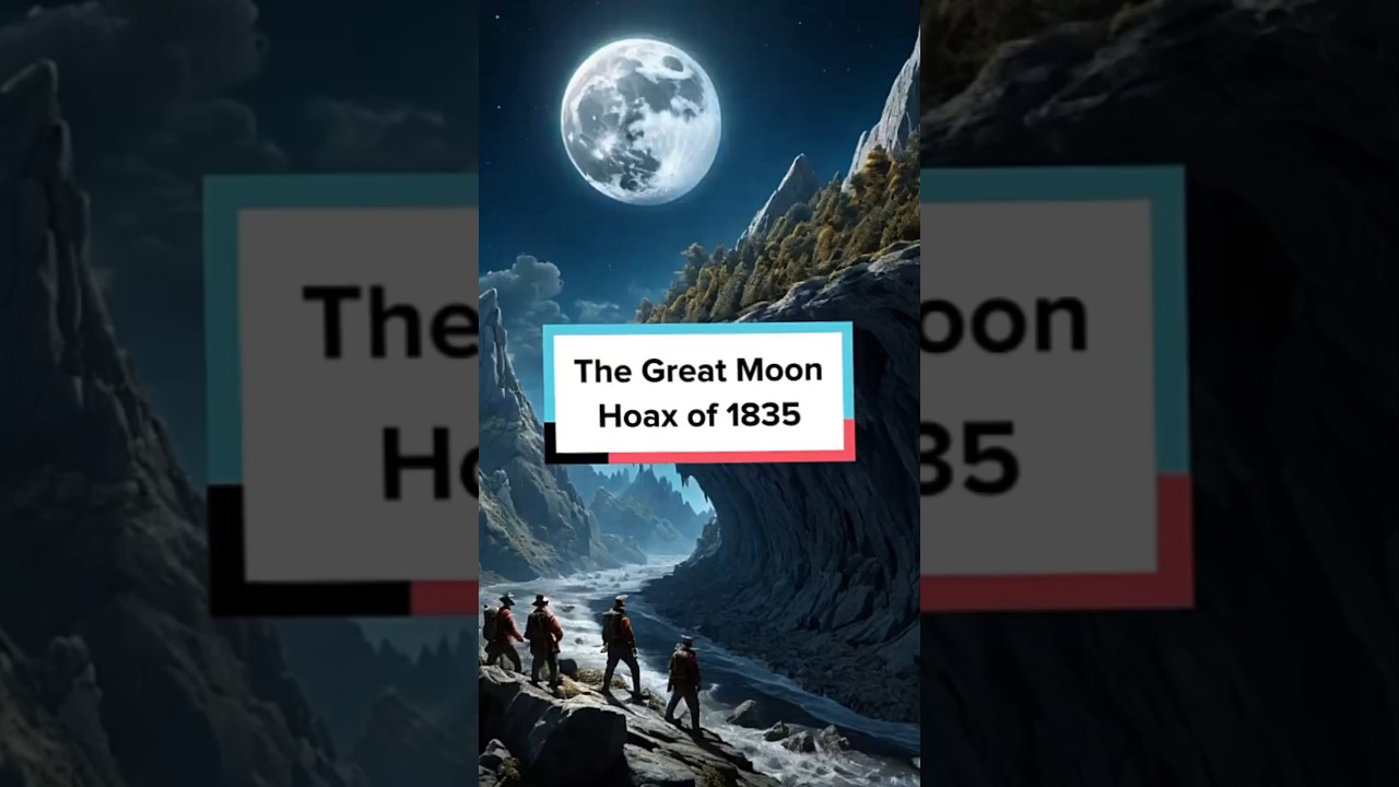 The great moon hoax of 1835 