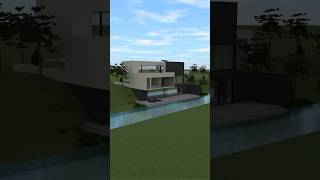 Modern house by the river available in the Live Home 3D app #shorts screenshot 2