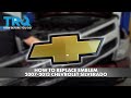 How to Replace Emblem 2007-2013 Chevrolet Silverado